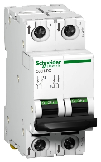 Автоматический выключатель Shneider Electric A9N61522 500В DC 2А С - 1