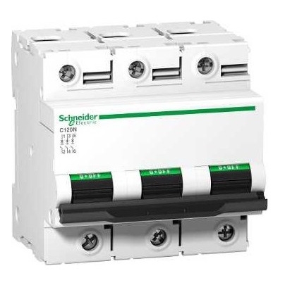Автоматический выключатель Schneider Electric C120N 3P 100A C - 1