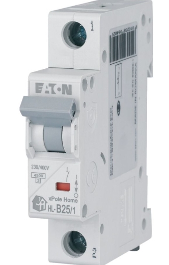 Автоматичний вимикач Eaton HL-B25/1 25A - 1