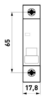 Модульний автоматичний вимикач E.Next e.mcb.pro.60.1.D.4 1р 4А D (p0710004) - 2