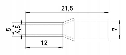 Втулковий наконечник E.Next e.terminal.stand.e10-12.grey 10 кв.мм сірий (s3036048) - 2