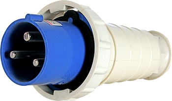 Переносна силова вилка E.Next e.plug.pro.3.63 3п 63А 230В IP67 (p011003) - 1