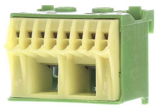 Блок Hager KN10E PE-клемма 2x16мм2+8x4мм2 - 6