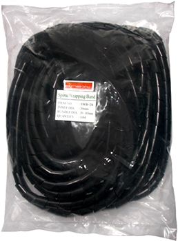 Монтажна спіраль E.Next e.spiral.stand.3.black 1,5-10мм 10м чорна (s2038010) - 2