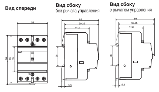 Контактор 63A ESC263 (2НО, 230В) 3м Hager - 6