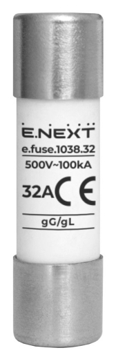 Плавкий запобіжник E.Next e.fuse.1038.32 10х38 32А (i0610021) - 1