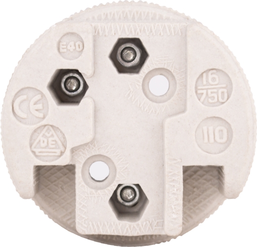 Керамічний патрон E.Next e.lamp socket.Е40.cer Е40 (s9100056) - 2
