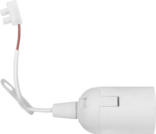 Підвісний патрон E.Next e.lamp socket pendant..E27.pl.white Е27 з кабелем (s9100057) - 6