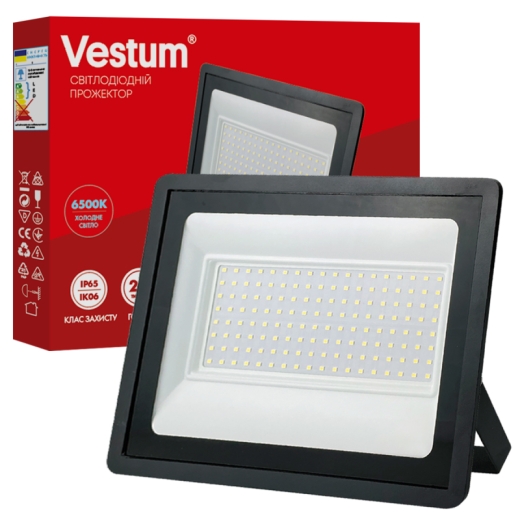 Прожектор LED Vestum 1-VS-3017 100Вт 8000Лм 6500K IP65 - 2