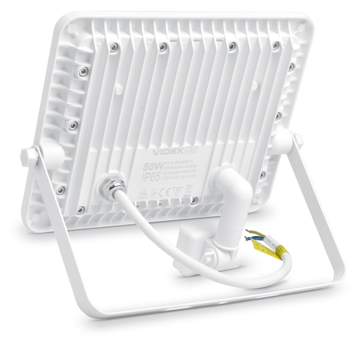 LED прожектор Videx F2e 50Вт 5000K (VL-F2e505W-S) с датчиком движения и освещенности - 5