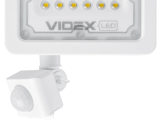 LED прожектор Videx F2e 20Вт 5000K (VL-F2e205W-S) с датчиком движения и освещенности - 2