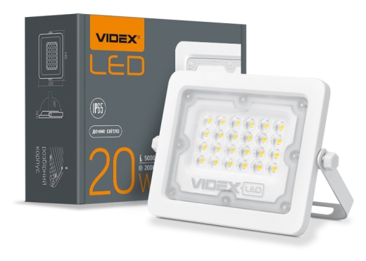 LED прожектор Videx F2e 20Вт 5000K (VL-F2e-205W) - 3