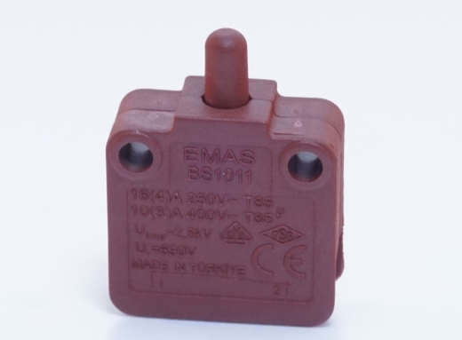 Кінцевий міні-вимикач (кнопковий) EMAS BS1011 - 2
