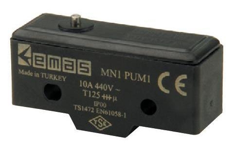 Кінцевий міні-вимикач під гвинт EMAS MN1PUM1 - 1