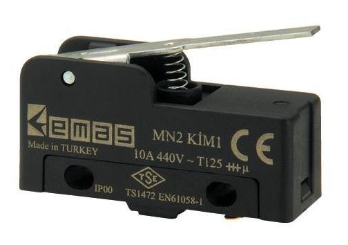 Кінцевий міні вимикач під пайку EMAS MN2KIM1 - 1