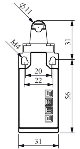 Кінцевий вимикач EMAS L5K13MUM331 - 6