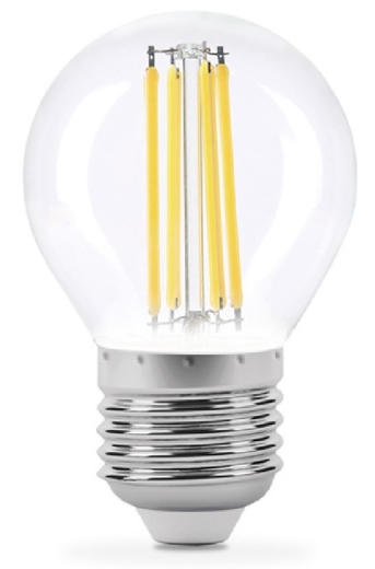 Світлодіодна філаментна лампа Titanum Filament G45 E27 4Вт 4100K (TLFG4504274) - 1
