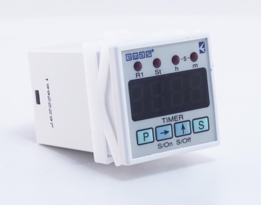Реле часу EMAS RZ1D1S-5 цифровий багатофункціональний 0.1с-99.59ч 220 AC - 3