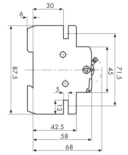 Вимикач навантаження ETI 002423315 SV 380 3р 80A - 3