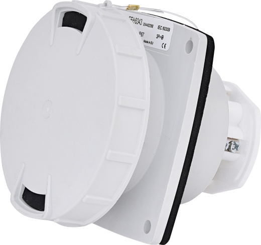 Вбудований силовий роз'єм ETI 004482088 EEH-6343 IP67 (63A 400V 3P+PE) - 1
