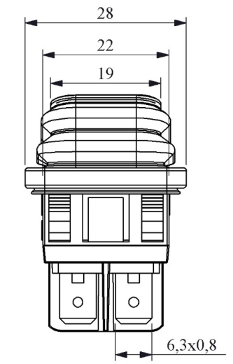 Перемикач EMAS A54B1H10 - 4