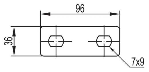 Пластина DKC PTSE для заземлення - 2