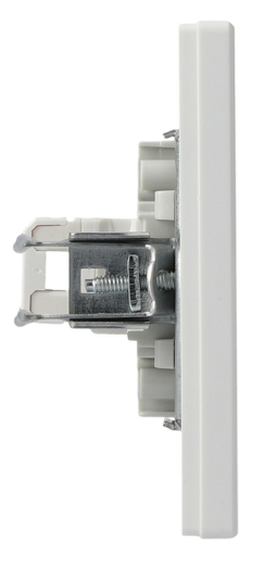 Розетка компьютерная одинарная RJ45 кат.5е UTP белая Asfora, EPH4300121 - 3