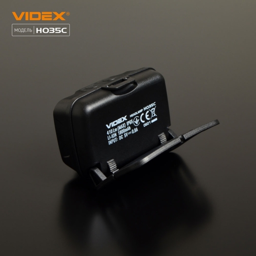 Світлодіодний налобний ліхтарик Videx 410Лм 5000K (VLF-H035C) - 11