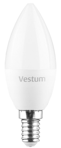 Світлодіодна лампа Vestum 1-VS-1308 C37 4Вт 3000К E14 - 1