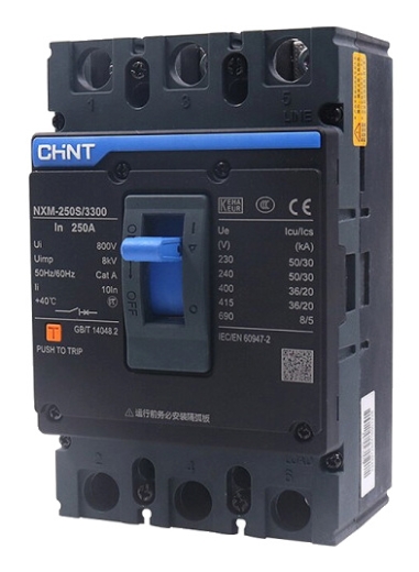 Автоматичний вимикач Chint NXM-250S/3300 200A (131367) - 1