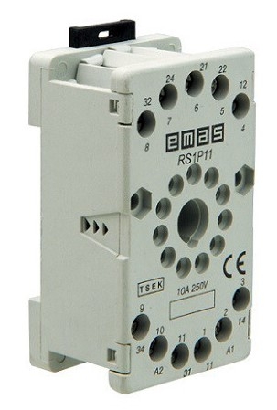 Цоколь EMAS RS1 на 11-контактних виводів (RS1P11G1) - 1