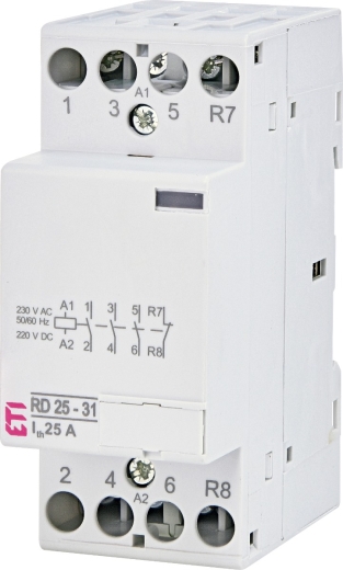 Контактор ETI 002464012 RD 25-31 (230V AC/DC) (AC1) - 1