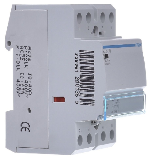 Контактор 40A ESC441 (4НЗ, 230В) 3м Hager - 2