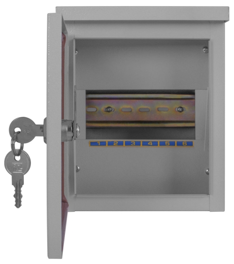 Металлический корпус E.Next e.mbox.stand.n.06.z 6 модулей навесной IP54 (s0100128) - 3