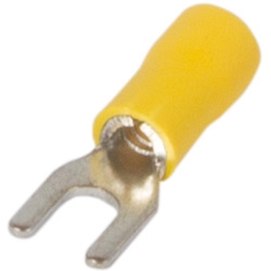 Вилковий наконечник E.Next e.terminal.stand.sv.5.4.yellow 4-6 кв.мм жовтий (s2036037) - 1
