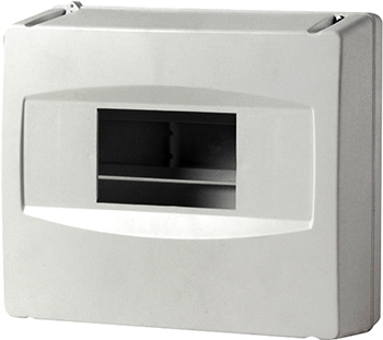 Корпус пластиковий E.Next e.plbox.stand.08 8-модульний без дверцят (CSU1035) - 1