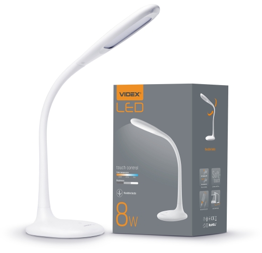 Настільний LED світильник Videx 8Вт 3000-5500K (VL-TF03W) - 4