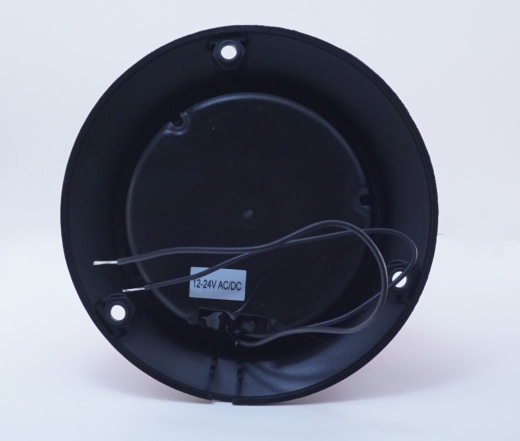 Червоний багатофункціональний проблисковий маяк Emas IT120R024 24В AC/DC Ø120мм - 3