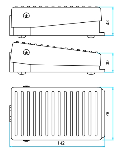 Педаль Emas PDA1 - 2