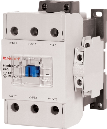 Контактор e.industrial.ukc.40.380, 40А, 380В, no+nc E-Next - 1