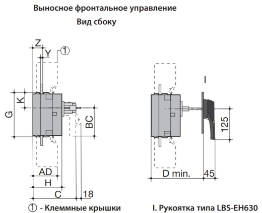 Вимикач навантаження ETI 004661452 LBS 3P 400 («1-0» 400А) - 3