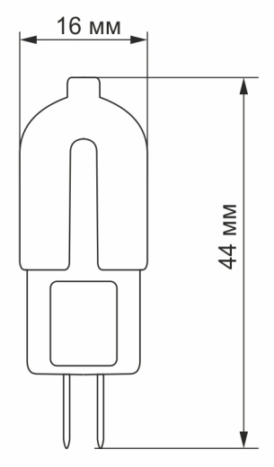 Светодиодная лампа Videx G4e G4 2Вт 4100K (VL-G4e-02224) - 2