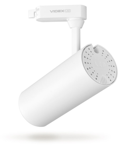 Трековий LED світильник Videx 20Вт 4100K (VL-TR04-204W) білий - 2