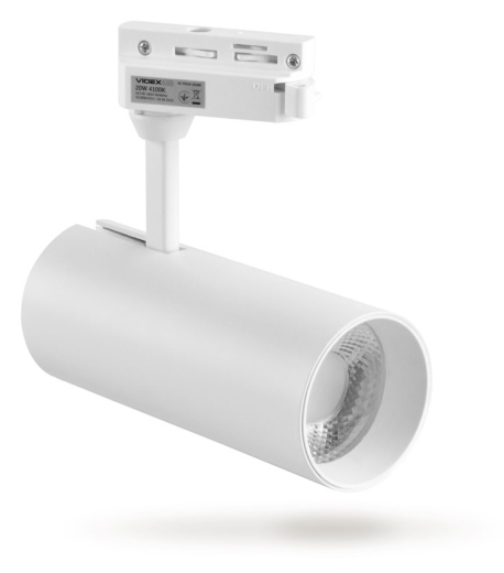 Трековий LED світильник Videx 20Вт 4100K (VL-TR04-204W) білий - 4
