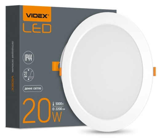 Світильник Videx Back 20Вт 5000K (VL-DLBR-205) - 3