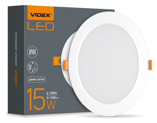 Світильник Videx Back 15Вт 5000K (VL-DLBR-155) - 4