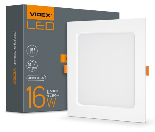 Світильник Videx Back 16Вт 5000K (VL-DLBS-165) - 3