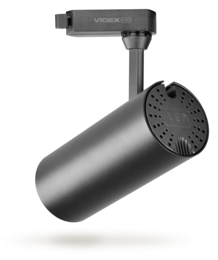 Трековый LED светильник Videx 20Вт 4100K (VL-TR04-204B) черный - 2