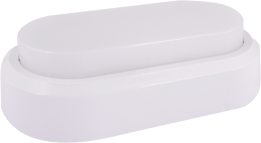 Світлодіодний світильник E.Next e.LED.oval.8.4500.white 8Вт 4500К IP54 білий (l0810104) - 1