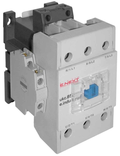 Контактор e.industrial.ukc.85.220, 85А, 220В, no+nc E-Next - 1